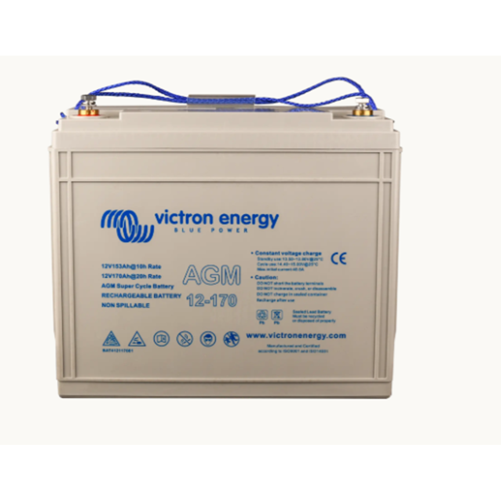 12V/170Ah AGM Super Cycle Batt. (M8)