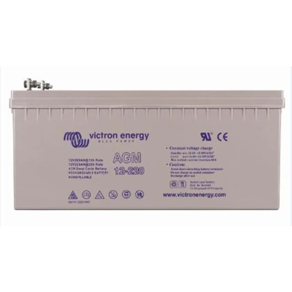 12V/220Ah AGM Deep Cycle Batt. (M8)