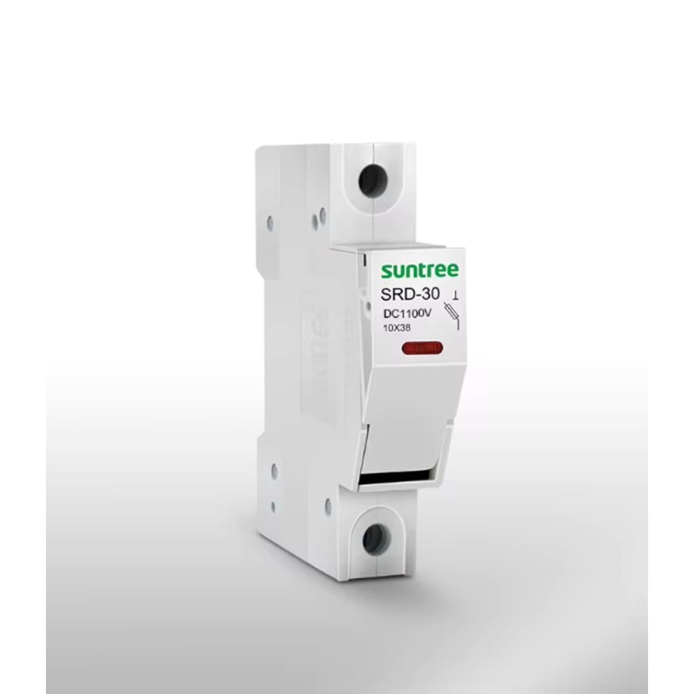 Suntree 1000VDC Cam Sigorta Tutucu Dış Kasa (Type A) SRD-30 1P 1100VDC Holder