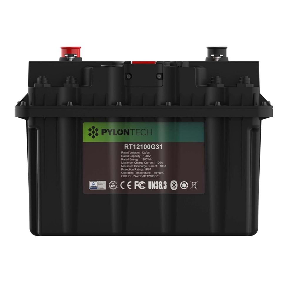 PYLONTECH RT12100 LiFePO4 12,8V 100Ah 1,28kWh