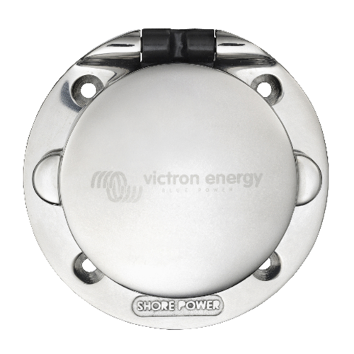 Victron Energy Power Inlet Polyamid with cover 16A/250Vac (2p/3w)